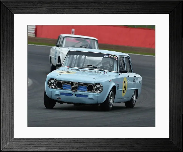 Framed Print : CM22 9214 Louis Frankel, Vernon MacKenzie, Alfa Romeo Giulia Super Framed Print : CM22 9214 Louis Frankel, Vernon MacKenzie, Alfa Romeo Giulia Super