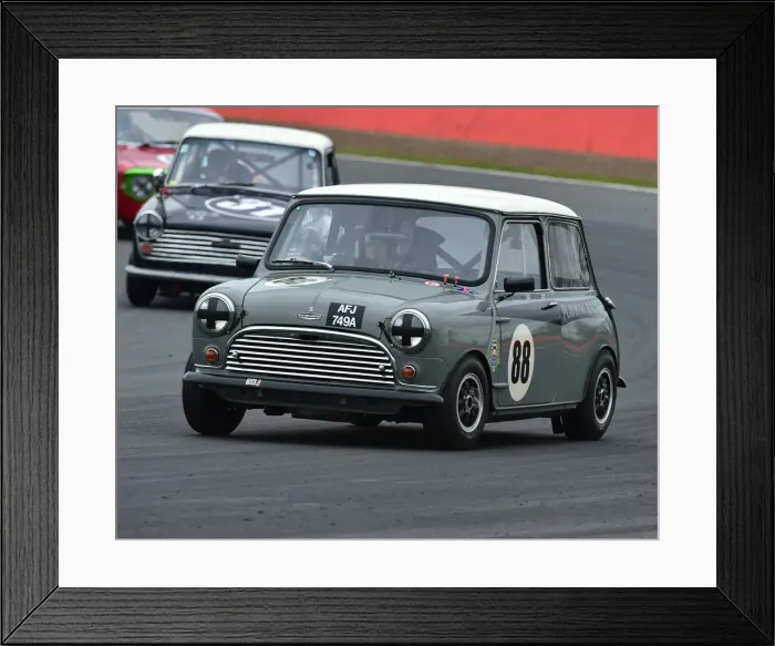 Framed Print : CM22 9205 Nick Paddy, Bill Sollis, Austin Mini Cooper S Framed Print : CM22 9205 Nick Paddy, Bill Sollis, Austin Mini Cooper S