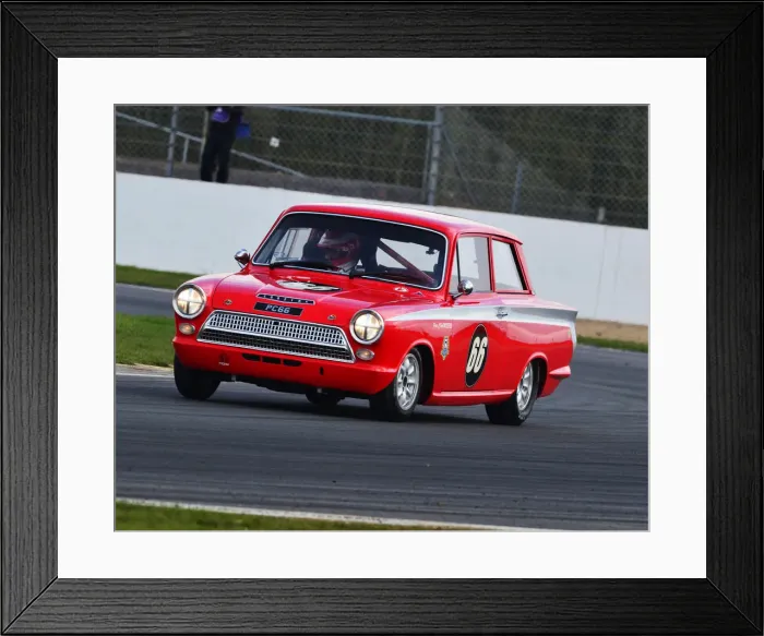 Framed Print : CJ7 1758 Pete Chambers, Ford Lotus Cortina Mk1 Framed Print : CJ7 1758 Pete Chambers, Ford Lotus Cortina Mk1