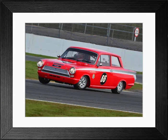 Framed Print : CJ7 1734 Pete Chambers, Ford Lotus Cortina Mk1 Framed Print : CJ7 1734 Pete Chambers, Ford Lotus Cortina Mk1