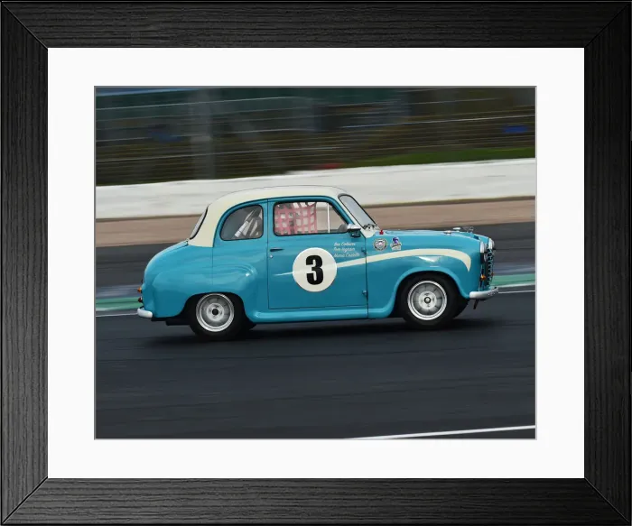 Framed Print : CM23 0339 Andrew Sharp, Austin A35 Academy