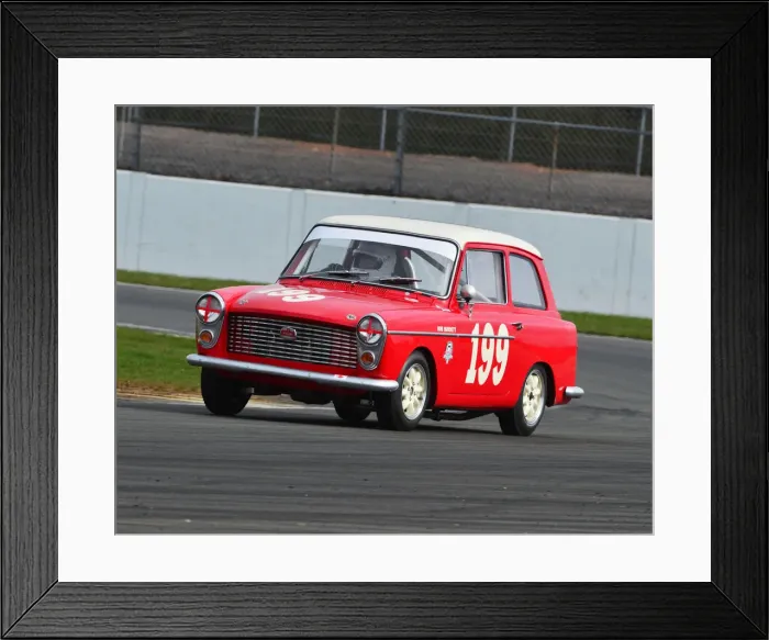 Framed Print : CJ7 1651 Robert Burdett, Austin A40 Academy Framed Print : CJ7 1651 Robert Burdett, Austin A40 Academy