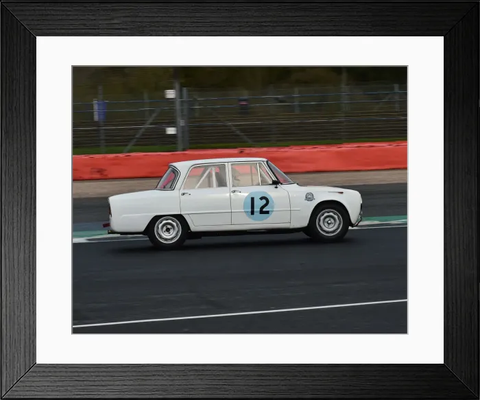 Framed Print : CM23 0276 George Frankel, Alfa Romeo Giulia Super Framed Print : CM23 0276 George Frankel, Alfa Romeo Giulia Super