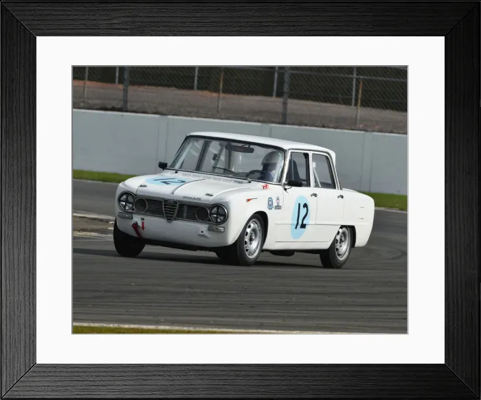 Framed Print : CJ7 1630 George Frankel, Alfa Romeo Giulia Super Framed Print : CJ7 1630 George Frankel, Alfa Romeo Giulia Super