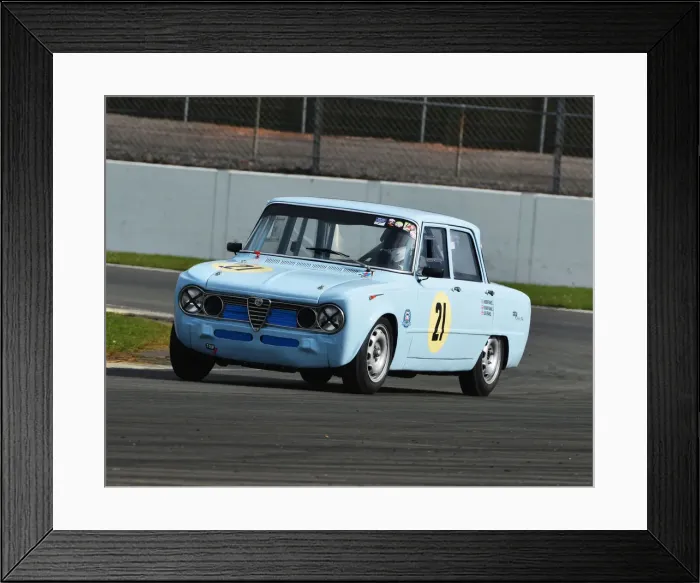 Framed Print : CJ7 1629 Louis Frankel, Alfa Romeo Giulia Super Framed Print : CJ7 1629 Louis Frankel, Alfa Romeo Giulia Super