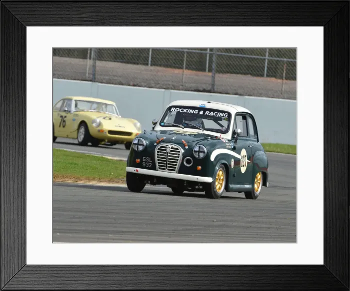 Framed Print : CJ7 1607 Michael Ross, Austin A35 Academy Framed Print : CJ7 1607 Michael Ross, Austin A35 Academy