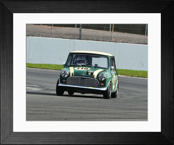 Framed Print : CJ7 1606 Jonnie Kent, Austin Mini Cooper S Framed Print : CJ7 1606 Jonnie Kent, Austin Mini Cooper S