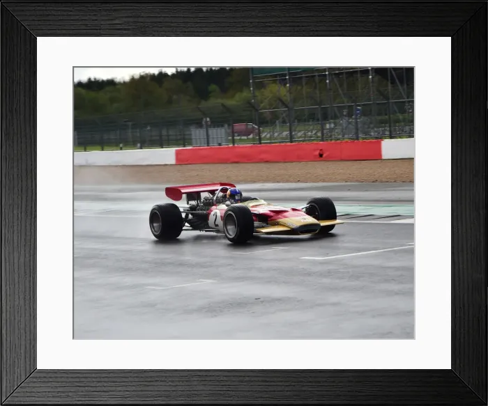 Framed Print : CM23 1878 Adrian Newey, Lotus 49 Framed Print : CM23 1878 Adrian Newey, Lotus 49
