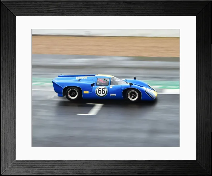 Framed Print : CM23 1834 Mike Donovan, Lola T70 MK3B Framed Print : CM23 1834 Mike Donovan, Lola T70 MK3B
