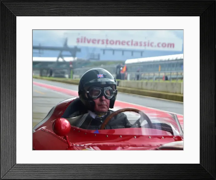 Framed Print : CM23 1674 Martin Brundle, Ferrari 246 Dino Framed Print : CM23 1674 Martin Brundle, Ferrari 246 Dino