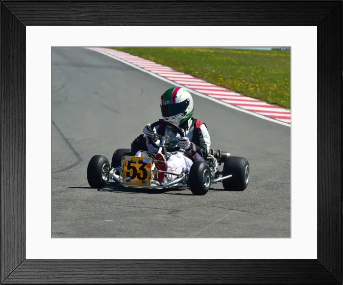 Framed Print : CM23 3831 Mark Ashton, Deavinson Sprint, Komet K88 Framed Print : CM23 3831 Mark Ashton, Deavinson Sprint, Komet K88