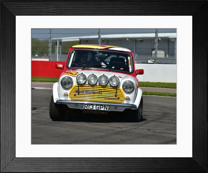 Framed Print : CM23 2105 Jim Partridge, Rover Mini GpA Framed Print : CM23 2105 Jim Partridge, Rover Mini GpA