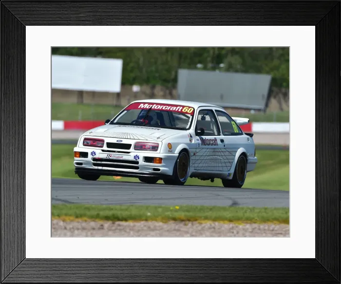 Framed Print : CM23 2180 Mark Wright, David Coyne, Ford Sierra Cosworth RS500