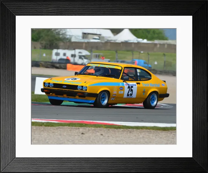 Framed Print : CJ7 2707 Peter Ratcliff, Graham Scarborough, Ford Capri Framed Print : CJ7 2707 Peter Ratcliff, Graham Scarborough, Ford Capri