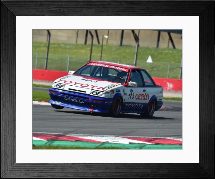 Framed Print : CM23 2275 John Danby, Toyota Corolla Framed Print : CM23 2275 John Danby, Toyota Corolla
