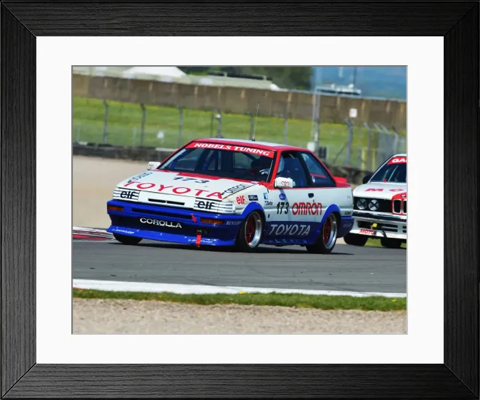 Framed Print : CJ7 2679 John Danby, Toyota Corolla Framed Print : CJ7 2679 John Danby, Toyota Corolla