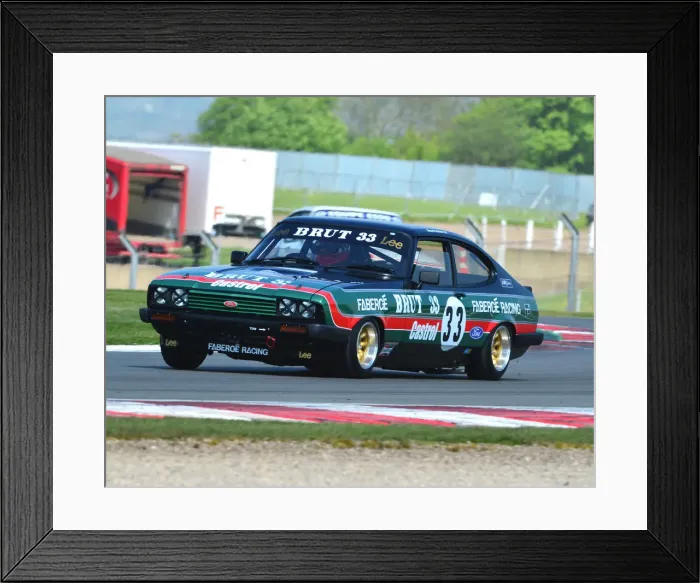 Framed Print : CJ7 2633 Greg Caton, Ludovic Lindsay, Ford Capri, Faberge Framed Print : CJ7 2633 Greg Caton, Ludovic Lindsay, Ford Capri, Faberge