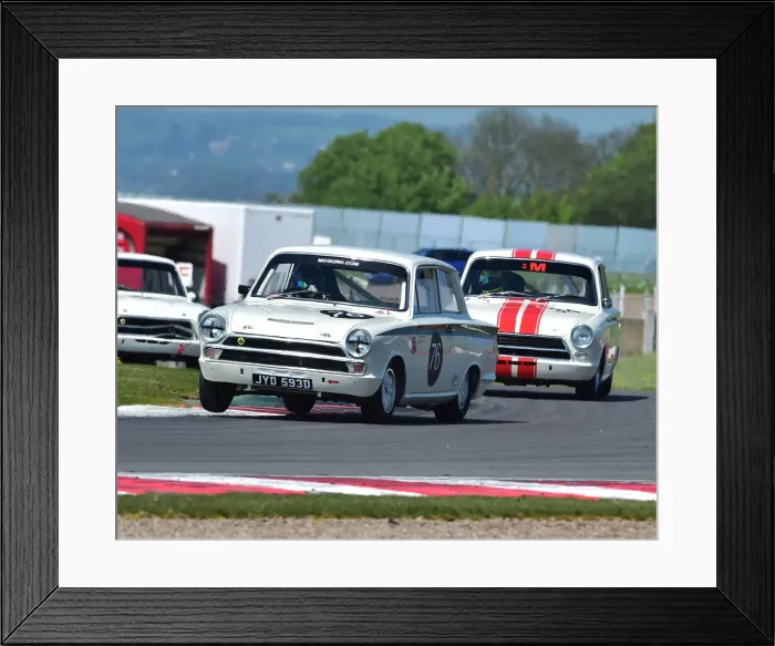 Framed Print : CM23 2432 Justin Law, John McGurk, Ford Lotus Cortina Framed Print : CM23 2432 Justin Law, John McGurk, Ford Lotus Cortina