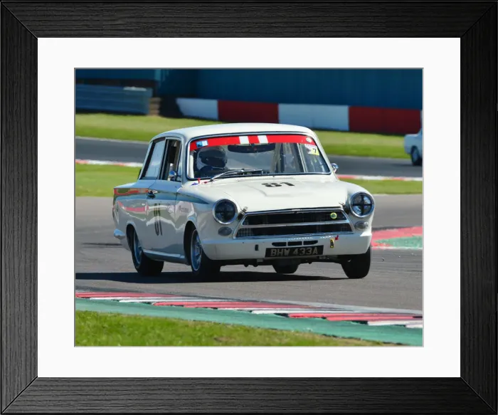 Framed Print : CJ7 2835 Alberto Vella, Ford Lotus Cortina Framed Print : CJ7 2835 Alberto Vella, Ford Lotus Cortina