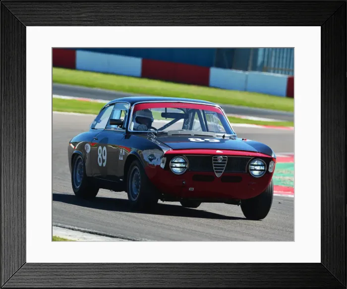 Framed Print : CJ7 2817 Andrew Banks, Max Banks, Alfa Romeo Giulia Sprint GTA Framed Print : CJ7 2817 Andrew Banks, Max Banks, Alfa Romeo Giulia Sprint GTA