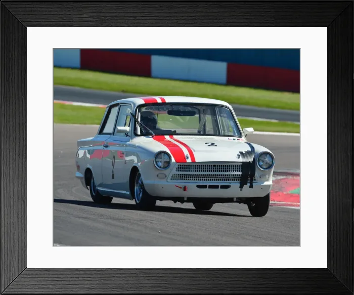 Framed Print : CJ7 2811 Richard Dutton, Neil Brown, Ford Lotus Cortina Framed Print : CJ7 2811 Richard Dutton, Neil Brown, Ford Lotus Cortina