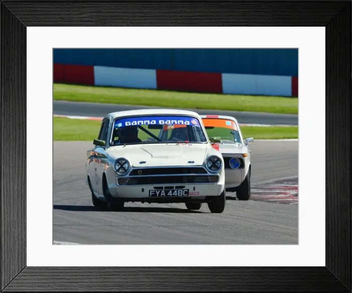 Framed Print : CJ7 2800 Richard Bateman, Stephen Upsdell, Ford Lotus Cortina Framed Print : CJ7 2800 Richard Bateman, Stephen Upsdell, Ford Lotus Cortina