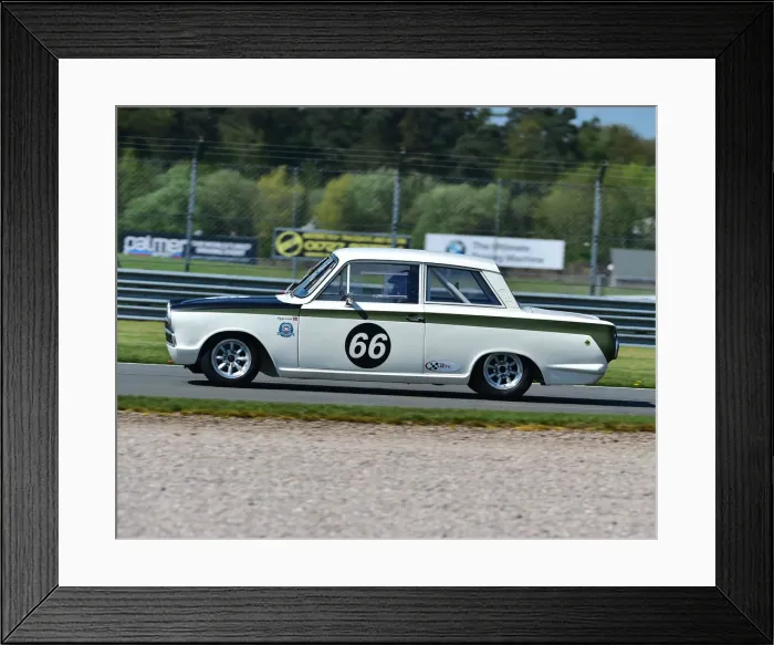 Framed Print : CM23 2505 Viggo Lund, Ford Lotus Cortina Framed Print : CM23 2505 Viggo Lund, Ford Lotus Cortina