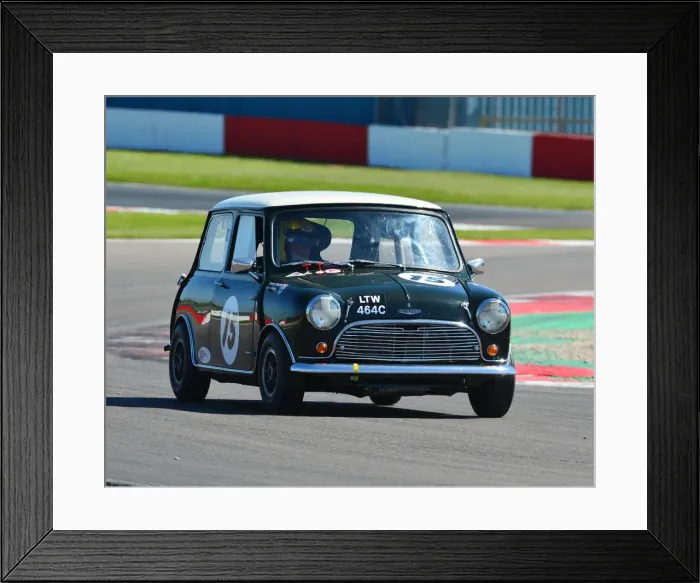 Framed Print : CJ7 2789 Peter Baldwin, Graham Churchill, Austin Mini Cooper S Framed Print : CJ7 2789 Peter Baldwin, Graham Churchill, Austin Mini Cooper S