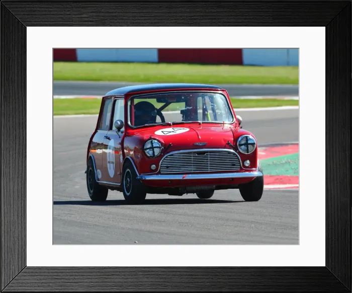 Framed Print : CJ7 2780 Tom Bell, Austin Mini Cooper S Framed Print : CJ7 2780 Tom Bell, Austin Mini Cooper S
