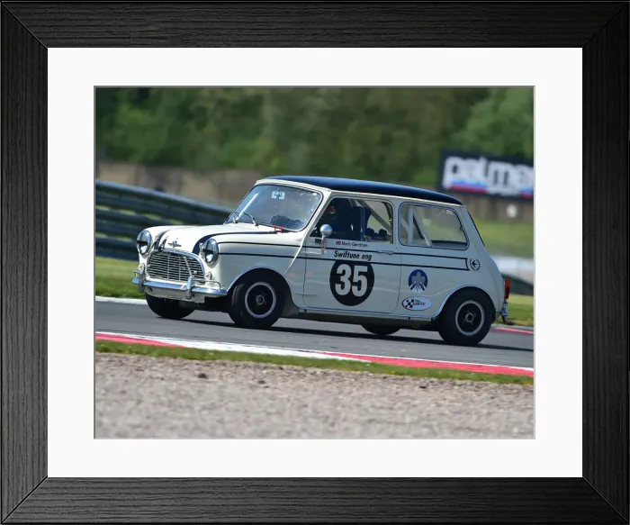 Framed Print : CM23 2522 Lars Petlund, Mads Gjerdrum, Austin Mini Cooper S Framed Print : CM23 2522 Lars Petlund, Mads Gjerdrum, Austin Mini Cooper S