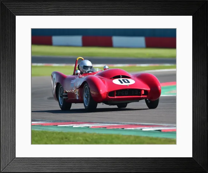Framed Print : CM23 2586 Malcolm Paul, Rick Bourne, Lotus Mk X Framed Print : CM23 2586 Malcolm Paul, Rick Bourne, Lotus Mk X