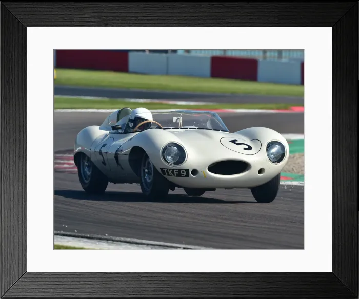 Framed Print : CM23 2687 Carlos Monteverde, Gary Pearson, Jaguar D type Framed Print : CM23 2687 Carlos Monteverde, Gary Pearson, Jaguar D type