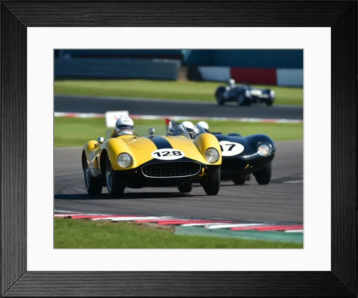 Framed Print : CM23 2580 David Cottingham, James Cottingham, Ferrari 500 TRC Framed Print : CM23 2580 David Cottingham, James Cottingham, Ferrari 500 TRC
