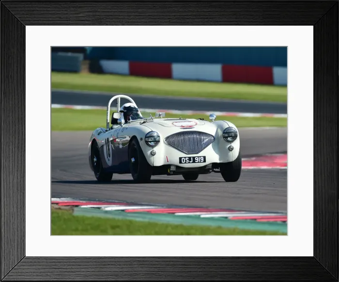Framed Print : CM23 2579 Robert Rawe, Kerry Wilson, Austin Healey 100M Framed Print : CM23 2579 Robert Rawe, Kerry Wilson, Austin Healey 100M