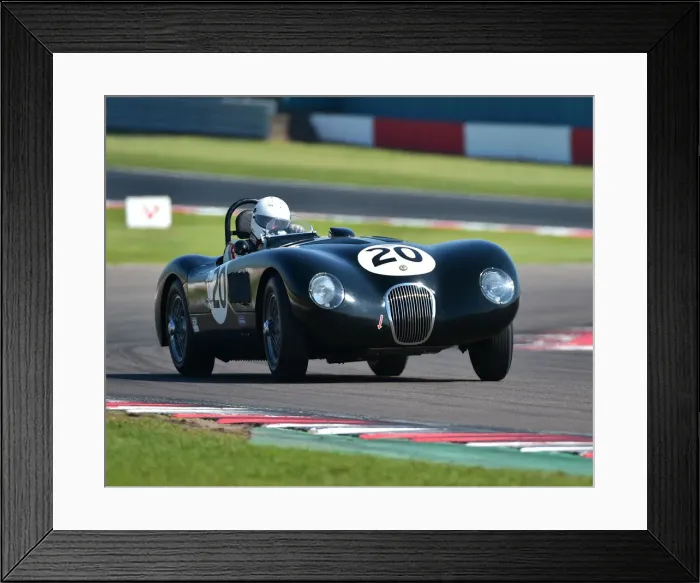 Framed Print : CM23 2564 Rudiger Friedrichs, Jaguar C-Type Framed Print : CM23 2564 Rudiger Friedrichs, Jaguar C-Type