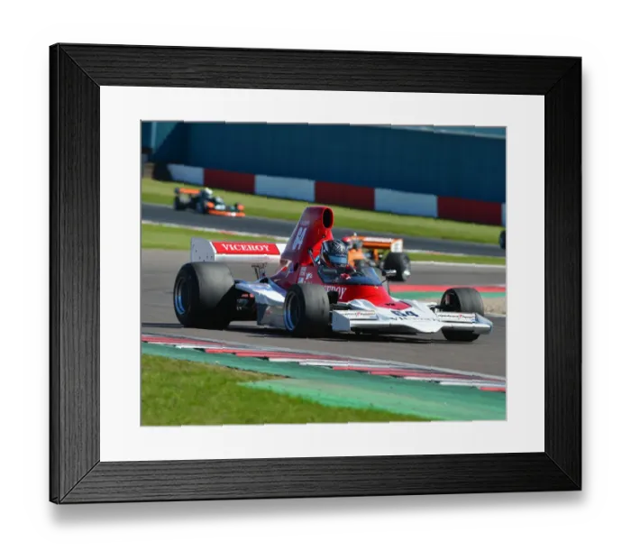 Framed Print : CJ7 2861 Michael Lyons, Lola T400 Framed Print : CJ7 2861 Michael Lyons, Lola T400