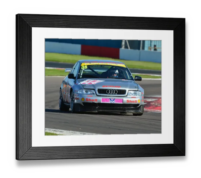 Framed Print : CJ7 2990 Keith Butcher, Audi A4 Framed Print : CJ7 2990 Keith Butcher, Audi A4