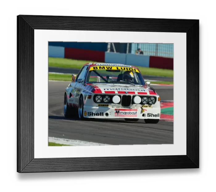 Framed Print : CJ7 2989 Eric Mestdagh, BMW CSL