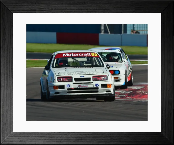 Framed Print : CJ7 2985 Mark Wright, Ford Sierra RS500