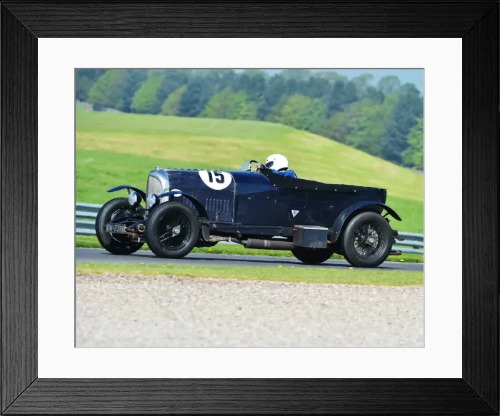 Framed Print : CM23 3478 Jock MacKinnon, Bentley 3 litre tourer Framed Print : CM23 3478 Jock MacKinnon, Bentley 3 litre tourer