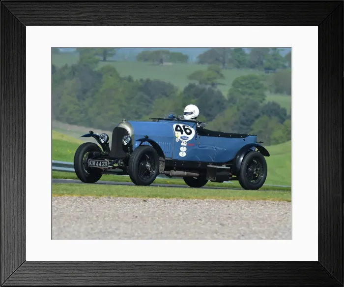 Framed Print : CM23 3485 Duncan Wiltshire, Bentley 3 litre