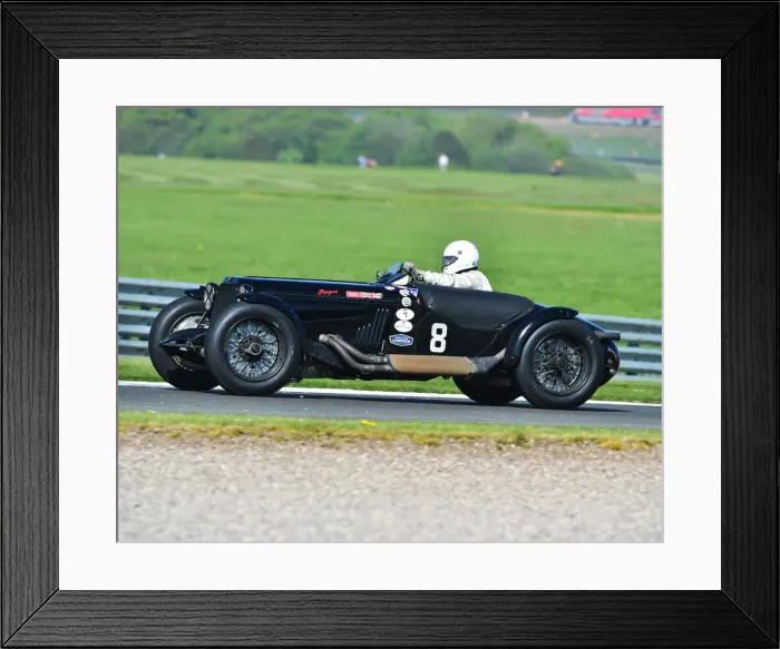 Framed Print : CM23 3460 Rudiger Friedrichs, Alvis Firefly, winner Framed Print : CM23 3460 Rudiger Friedrichs, Alvis Firefly, winner