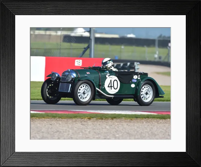 Framed Print : CM23 3434 Simon King, Philip St Clair Tisdall, Morgan 4-4 Le Mans Framed Print : CM23 3434 Simon King, Philip St Clair Tisdall, Morgan 4-4 Le Mans
