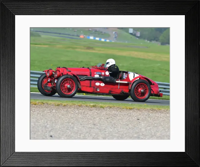 Framed Print : CM23 3482 Edward Bradley, Aston Martin Ulster Framed Print : CM23 3482 Edward Bradley, Aston Martin Ulster
