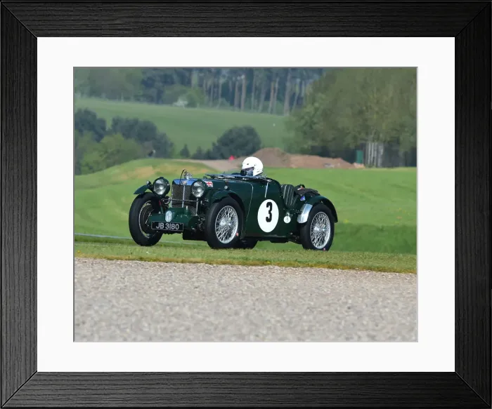 Framed Print : CM23 3484 Teifion Salisbury, MG K3 Framed Print : CM23 3484 Teifion Salisbury, MG K3