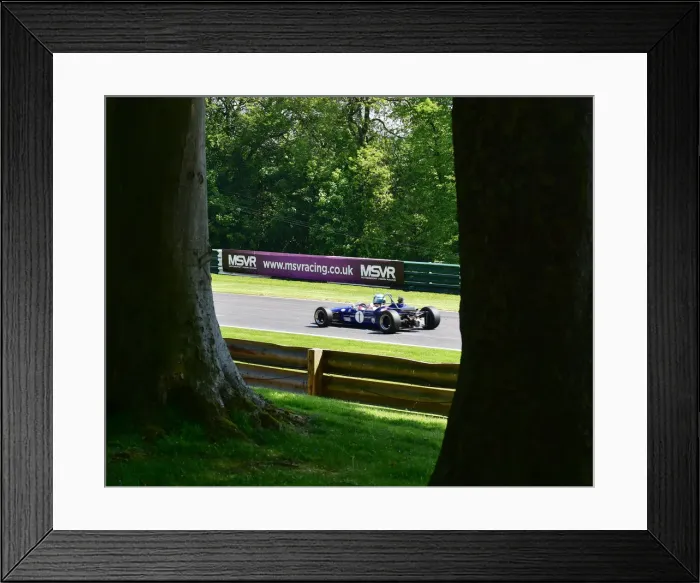 Framed Print : CM23 4562 John Milicevic, Brabham BT21B