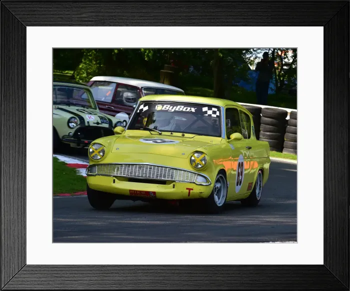 Framed Print : CM23 4149 Bob Bullen, Ford Anglia Framed Print : CM23 4149 Bob Bullen, Ford Anglia
