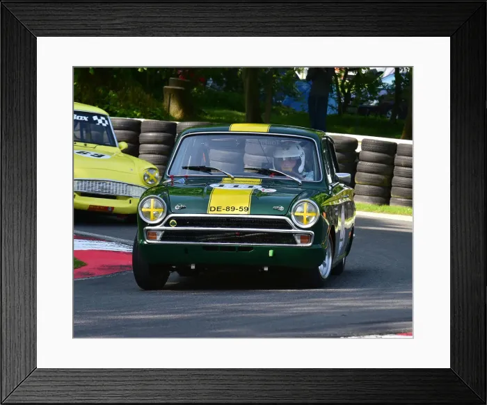 Framed Print : CM23 4148 Roger Stanford, Ford Lotus Cortina Framed Print : CM23 4148 Roger Stanford, Ford Lotus Cortina