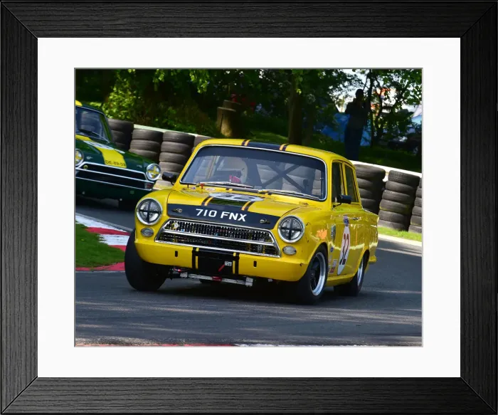 Framed Print : CM23 4147 Richard Belcher, Ford Lotus Cortina Framed Print : CM23 4147 Richard Belcher, Ford Lotus Cortina