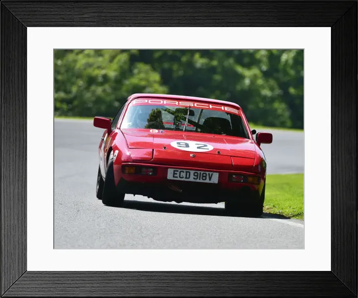 Framed Print : CM23 4479 Brian Jarvis, Porsche 924 Framed Print : CM23 4479 Brian Jarvis, Porsche 924